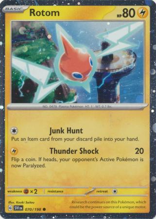 Rotom : PROMO (Holo) - 070/198