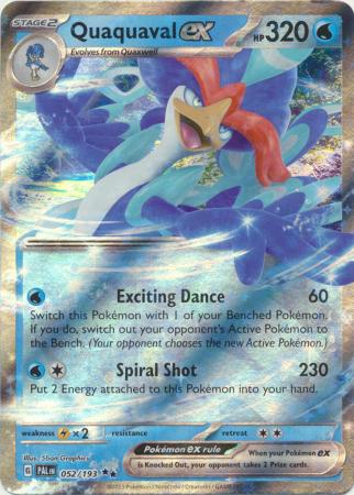 Quaquaval ex : PALDEA EVOLVED - 052/193