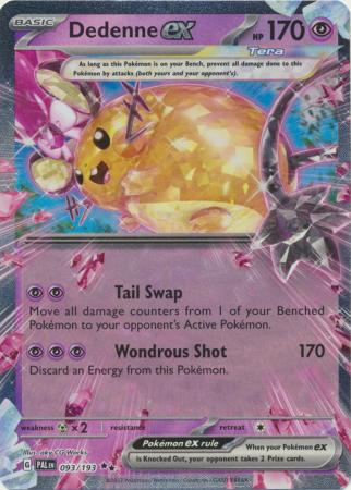 Dedenne ex : PALDEA EVOLVED - 093/193