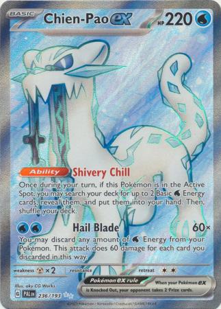 Chien-Pao ex : PALDEA EVOLVED - 236/193