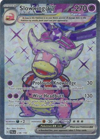 Slowking ex : PALDEA EVOLVED - 238/193