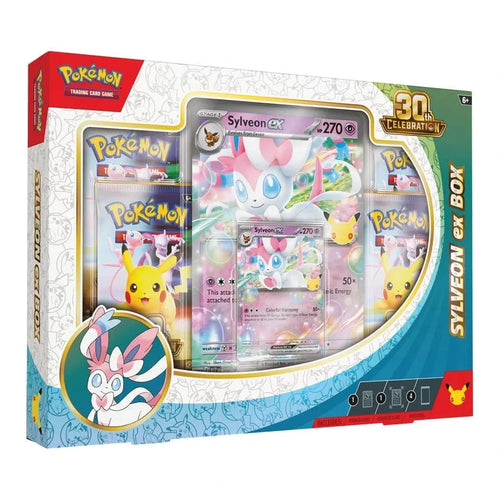 Pokemon : 30th Celebration - Sylveon/Greninja ex Box