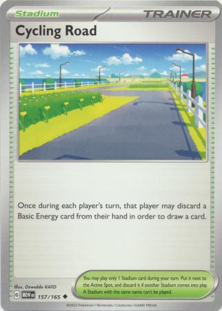 Cycling Road : 151 - 157/165