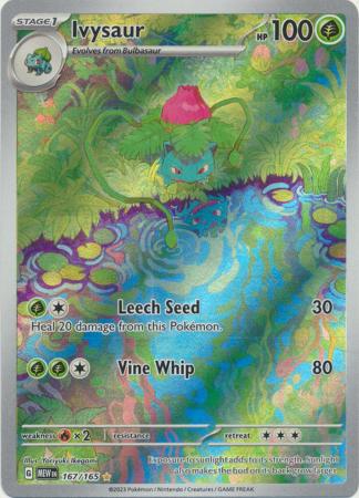 Ivysaur : 151 - 167/165