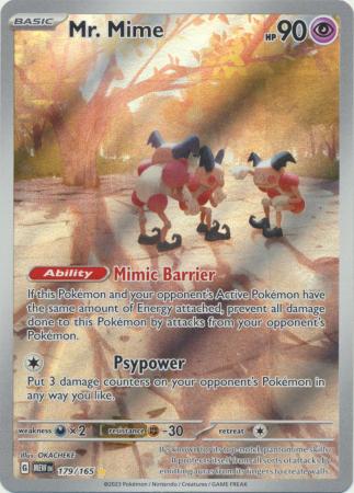 Mr. Mime : 151 - 179/165