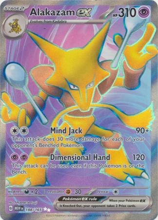 Alakazam ex : 151 - 188/165