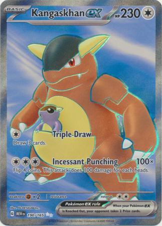 Kangaskhan ex : 151 - 190/165