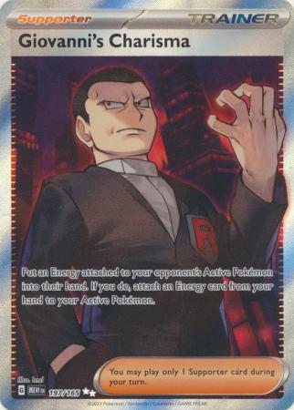 Giovanni's Charisma : 151 - 197/165