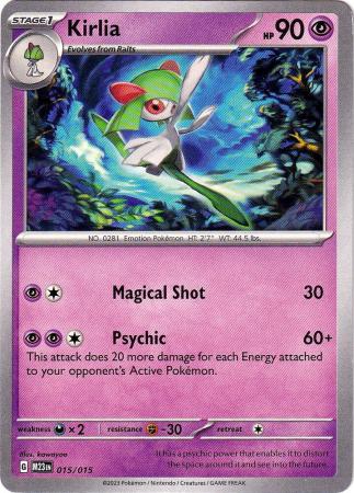 Kirlia : MCDONALDS 2023 - 015/015