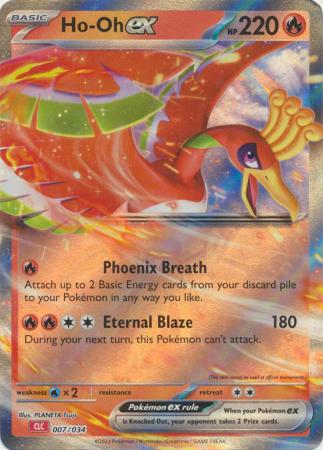 Ho-Oh ex : PROMO - 007/034 - CLC