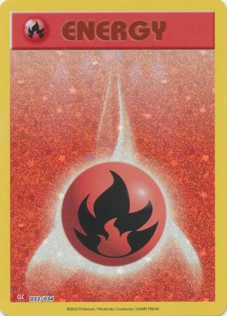 Fire Energy : PROMO (Holo) - 033/034 - CLC