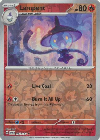 Lampent : TWILIGHT MASQUERADE (Reverse holo) - 037/167