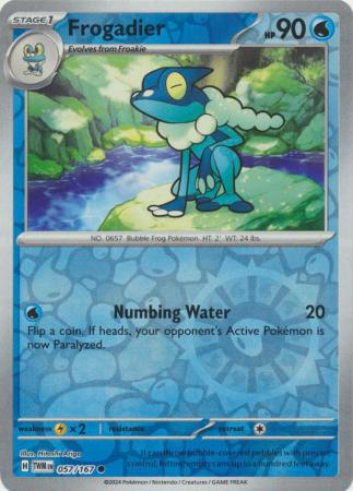 Frogadier : TWILIGHT MASQUERADE (Reverse holo) - 057/167