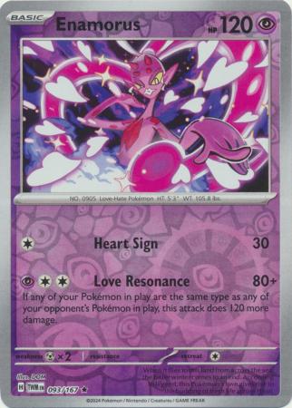 Enamorus : TWILIGHT MASQUERADE (Reverse holo) - 093/167