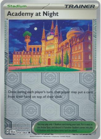 Academy at Night : SHROUDED FABLE (Reverse holo) - 054/064