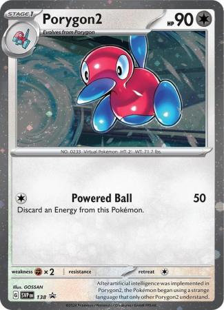 Porygon2 : PROMO (Holo) - SVP138