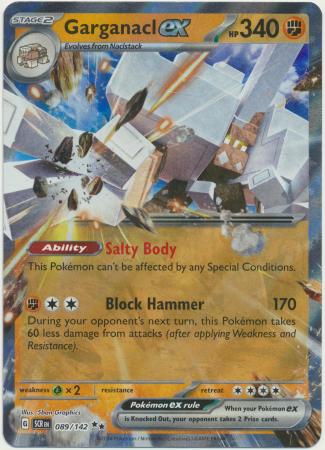 Garganacl ex : STELLAR CROWN - 089/142