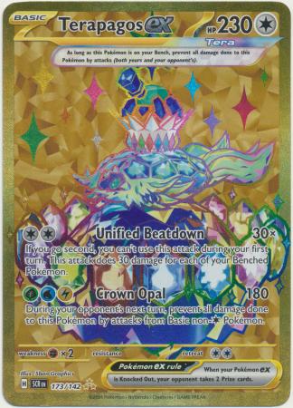 Terapagos ex : STELLAR CROWN - 173/142