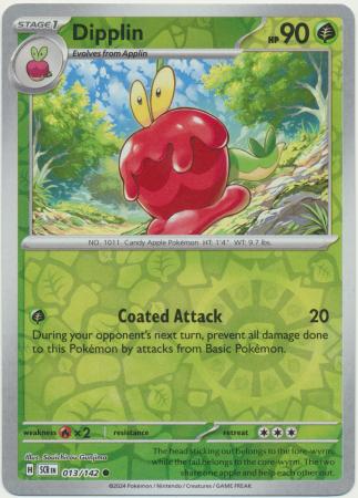 Dipplin : STELLAR CROWN (Reverse holo) - 013/142