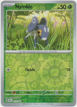 Nymble : STELLAR CROWN (Reverse holo) - 015/142