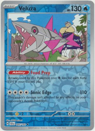 Veluza : STELLAR CROWN (Reverse holo) - 045/142