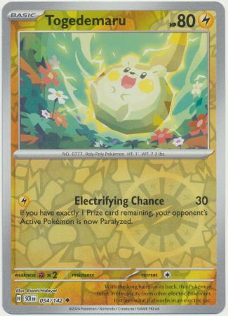 Togedemaru : STELLAR CROWN (Reverse holo) - 054/142