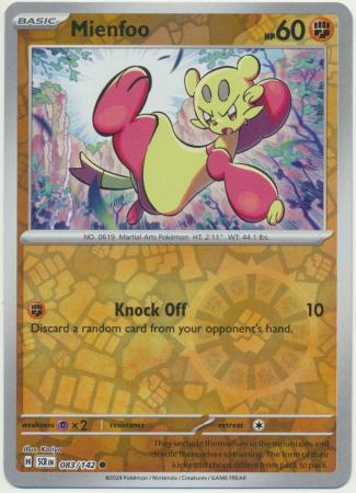 Mienfoo : STELLAR CROWN (Reverse holo) - 083/142