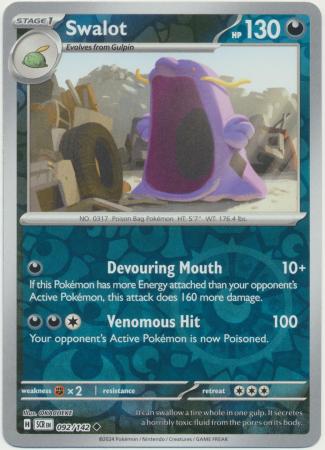 Swalot : STELLAR CROWN (Reverse holo) - 092/142