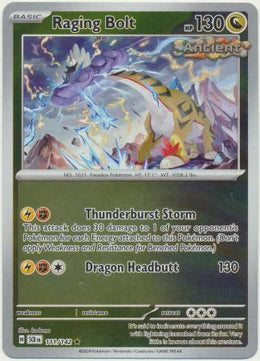 Raging Bolt : STELLAR CROWN (Reverse holo) - 111/142