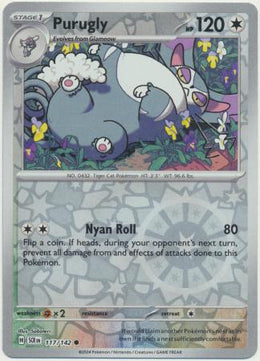 Purugly : STELLAR CROWN (Reverse holo) - 117/142