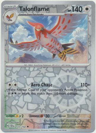 Talonflame : STELLAR CROWN (Reverse holo) - 123/142