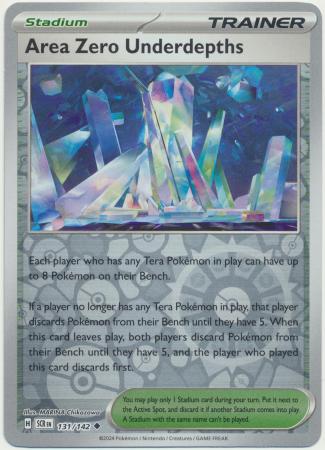 Area Zero Underdepths : STELLAR CROWN (Reverse holo) - 131/142