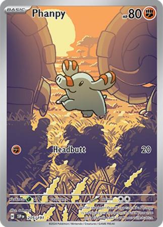 Phanpy : SURGING SPARKS - 205/191
