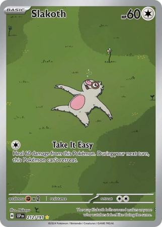 Slakoth : SURGING SPARKS - 212/191