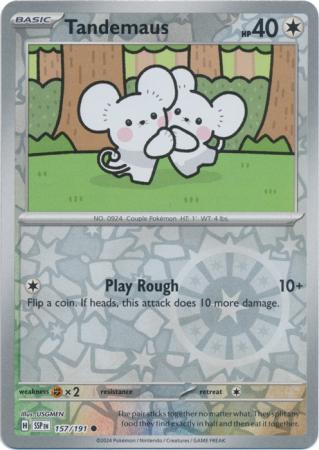 Tandemaus : SURGING SPARKS (Reverse holo) - 157/191