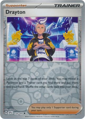 Drayton : SURGING SPARKS (Reverse holo) - 174/191