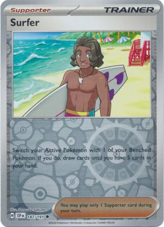 Surfer : SURGING SPARKS (Reverse holo) - 187/191