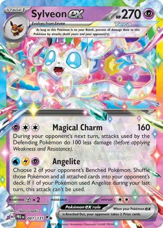 Sylveon ex : PRISMATIC EVOLUTIONS - 041/131