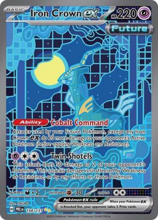 Iron Crown ex : PRISMATIC EVOLUTIONS - 158/131