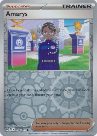 Amarys : PRISMATIC EVOLUTIONS (Reverse holo) - 093/131