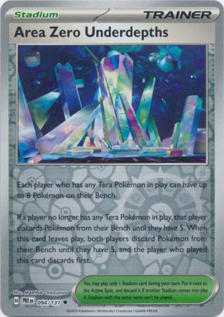 Area Zero Underdepths : PRISMATIC EVOLUTIONS (Reverse holo) - 094/131
