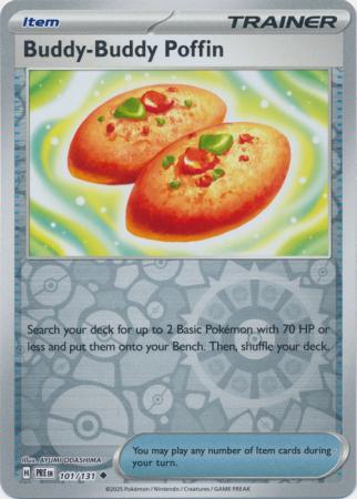 Buddy-Buddy Poffin : PRISMATIC EVOLUTIONS (Reverse holo) - 101/131