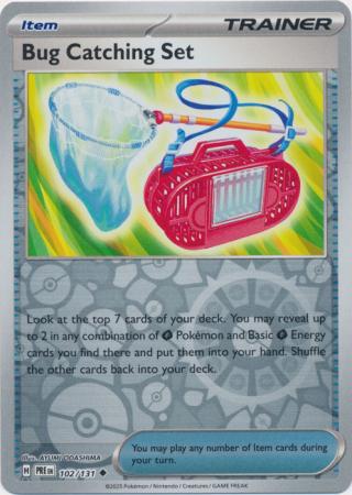 Bug Catching Set : PRISMATIC EVOLUTIONS (Reverse holo) - 102/131