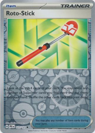Roto-Stick : PRISMATIC EVOLUTIONS (Reverse holo) - 127/131