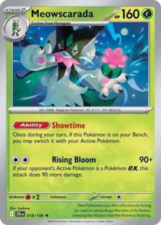 Meowscarada : JOURNEY TOGETHER (Holo) - 018/159