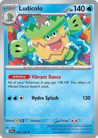 Ludicolo : JOURNEY TOGETHER (Holo) - 037/159