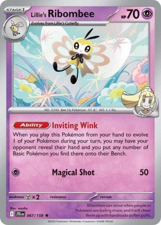 Lillie's Ribombee : JOURNEY TOGETHER (Holo) - 067/159