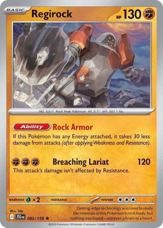 Regirock : JOURNEY TOGETHER (Holo) - 082/159
