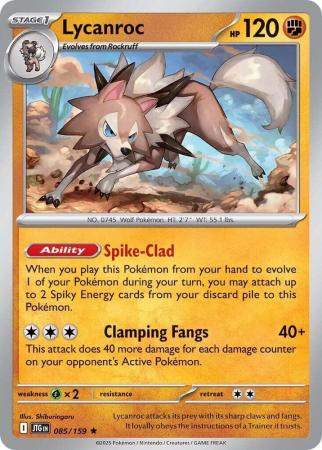 Lycanroc : JOURNEY TOGETHER (Holo) - 085/159