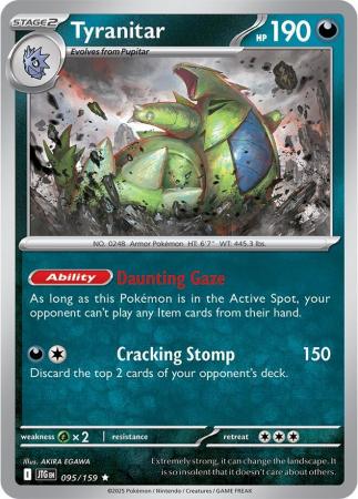 Tyranitar : JOURNEY TOGETHER (Holo) - 095/159